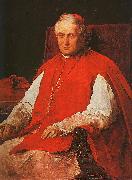 Mihaly Munkacsy Portrait of Cardinal Lajos Haynald oil on canvas
